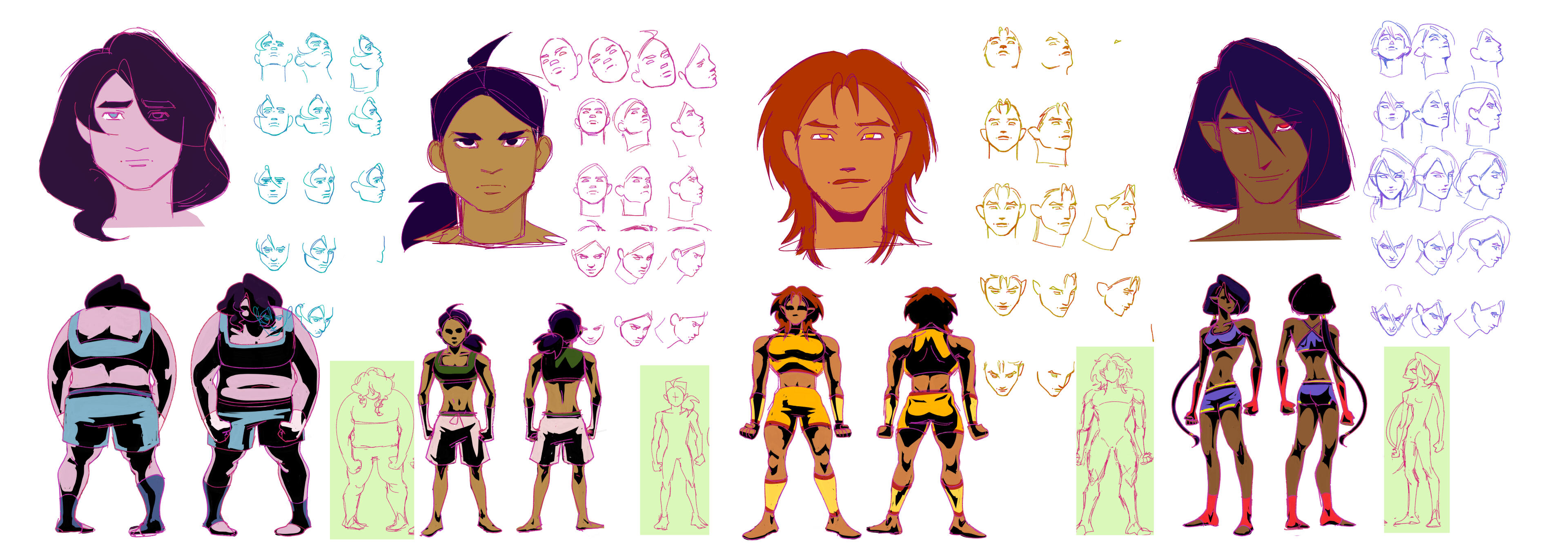 COUNTERBOX character lineup